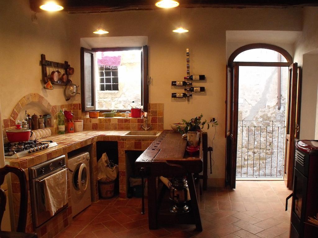 La Casa Del Ghetto Apartamento Pitigliano Exterior foto